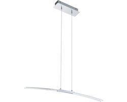 EGLO Lasana - Hanglamp - 1 Lichts - Chroom - Wit