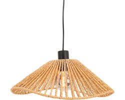 EGLO Lavister Hanglamp - E27 - Ø 39 cm - Zwart/Bruin - Papier