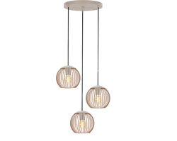 EGLO Lindero Hanglamp - E27 - Ø 46.5 cm - Zandkleur/Beige