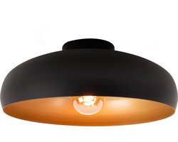 EGLO Mogano Plafondlamp - E27 - Ø 40 cm - Zwart/Koper