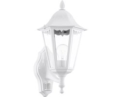 EGLO Navedo - Buitenverlichting - Wandlamp - 1 Lichts - Wit - Helder