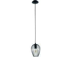 EGLO Newtown Hanglamp - E27 - Ø 16 cm - Zwart