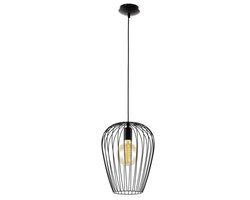 EGLO Newtown Hanglamp - E27 - Ø 27,5 cm - Zwart