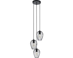 EGLO Newtown Hanglamp - E27 - Ø 38 cm - Zwart