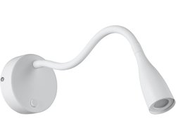 EGLO Olivandino Wandlamp - LED - 43 cm - Wit - Kantelbaar