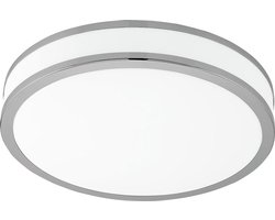 EGLO Palermo 2 - Wand/Plafondlamp - 1 Lichts - Ø41 cm - Wit, Chroom