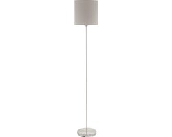 EGLO Pasteri Vloerlamp - E27 - 157,5 cm - Grijs/Taupe