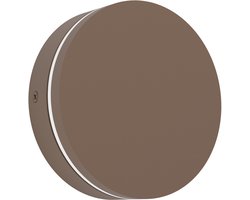 EGLO Pedersano Wandlamp Buiten - LED - 14 cm - Roestbruin - Instelbaar wit licht (warm, neutraal en daglicht)