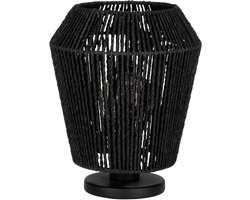 EGLO Persley Tafellamp - E27 - 27,5 cm - Zwart - Papier