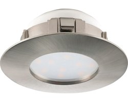 EGLO Pineda - Inbouwarmatuur - 1 Lichts - Nikkel-Mat