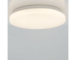 EGLO Pogliola-E Plafondlamp - Wandlamp - LED - Ø 26 cm - Wit