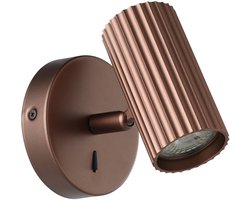 EGLO Portillo Wandlamp - GU10 - 11 cm - Brons