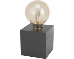 EGLO Prestwick 2 Tafellamp - E27 - 9,5 cm - Zwart