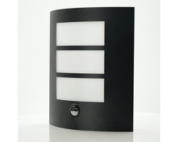 EGLO Rascino-E Wandlamp Buiten - Bewegingssensor - E27 - 26 cm - Zwart