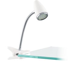 EGLO Riccio 1 - klemspot - 1-lichts - wit/chroom