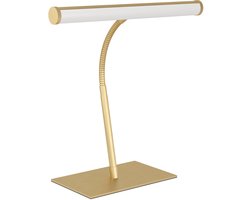 EGLO Riccione Tafellamp - Bureaulamp - 39.5 cm - Goud - Instelbaar wit licht (warm, neutraal en daglicht) - Dimbaar