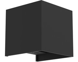 EGLO Rincine Wandlamp Buiten - Sensor - Oplaadbaar (tot 72 uur licht) - 10 cm - Zwart - Draadloos - Dimbaar