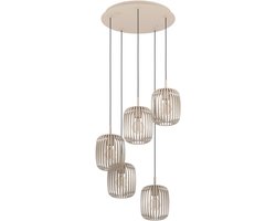 EGLO Romazzina Hanglamp - E27 - Ø 50 cm - Zandkleur/Beige