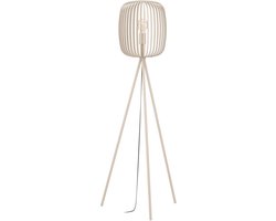EGLO Romazzina Vloerlamp - E27 - 140 cm - Zandkleur