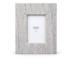 EGLO Siayan, Enkele fotolijst, MDF, Marmer, Grijs, Wit, Mat, Tafel, 10 x 15 cm