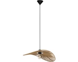 EGLO Siruela Hanglamp - E27 - 56 cm - Bruin/Zwart - Papier