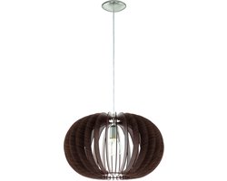 EGLO Stellato Hanglamp - E27 - 50 cm - Donkerbruin
