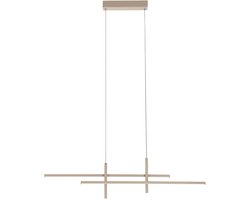 EGLO Trepiliano Hanglamp - LED - 110 cm - Zandkleur/Beige/Crème/Wit