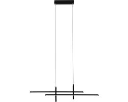 EGLO Trepiliano Hanglamp - LED - 110 cm - Zwart/Wit