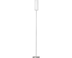 EGLO Troy 3 Vloerlamp - E27 - 153 cm - Grijs/Wit gelakt