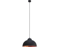 EGLO Truro 2 Hanglamp - Ø 37 cm - Zwart/Koper