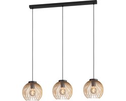 EGLO Venezuela Hanglamp - E27 - 93,5 cm - Goud/Zwart