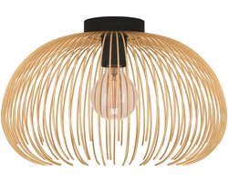 EGLO Venezuela Plafondlamp - E27 - Ø 38,5 cm - Goud/Zwart