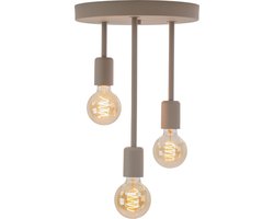 EGLO Wilmcote Plafondlamp - E27 - Ø 28 cm - Zandkleur/Beige