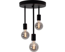 EGLO Wilmcote Plafondlamp - E27 - Ø 28 cm - Zwart