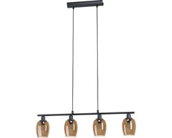 EGLO Zabalea Hanglamp - E14 - 78,5 cm - Zwart