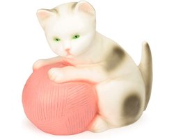 Egmont Toys Heico lamp kat met bol wol roze