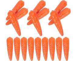 EGoods - Kunstmatige Mini Wortels Set van 30 stuks voor Feest Decoratie en Fotografie - Realistische Nep Wortels voor Keuken en Creatieve Arrangementen