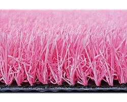 eGrass Deurmat RAINBOW Flamingo Pink - 44x66cm - roze - 25mm - grasmat - doormat - schoonloopdeurmat - schoonloopmat - inloopmat – voordeur – door – deurtapijt - droogloopmat - tuin - balkon - terrasgrasmat - entreemat