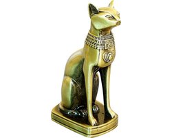 Egyptische Collectie Kat Beeldje Standbeeld Huis Tuin Woonkamer Kantoor Decoratie