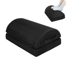 EHIOG Voetenbank, Ergonomische Voetenbank, Kern van Memory Foam, Kan Worden Gebruikt als Voetenbank, Voetenbank op Kantoor en Stressverlichting op Kantoor en Thuis