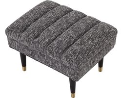 Eichholtz LUXE BANKJE | VOETENBANK | HALBANKJE | POEF – MARGOT | 50 x 68 x 48 hoog
