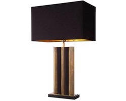 Eicholtz - Tafellamp - Belize - Goud/Zwart