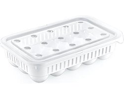 Eierdoos | Koelkast Organizer | Eieropbergbox | Eieren | Opbergsysteem