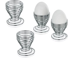 Eierdop Spiraal, set van 4 - Kela | Globul
