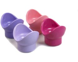 Eierdopjes Jonge Golf Lichtpaars Donkerpaars Roze