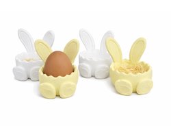 Eierhouders Pasen , set van 4 stuks. gezellig tafelen met feestdagen.