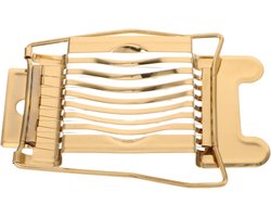 Eiersnijder Fruit - Keukengereedschap - Snel Snijden - Roestvrij Staal - Compact Ontwerp - Goud