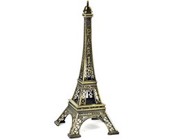 Eiffeltoren Beeldje - uit Parijs - 31 cm - Frankrijk thema decoratie artikelen