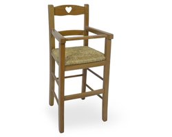 Eiken Houten Kinderstoel voor Hoge Stoelen
