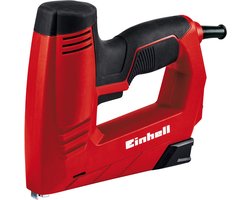 Einhell Elektrische Nietmachine TC-EN 20 E - 20 schoten/min - Voor nietjes type 53 / spijkers type 47 - Elektronische slagkrachtselectie - Incl. 1000 nietjes/500 spijkers